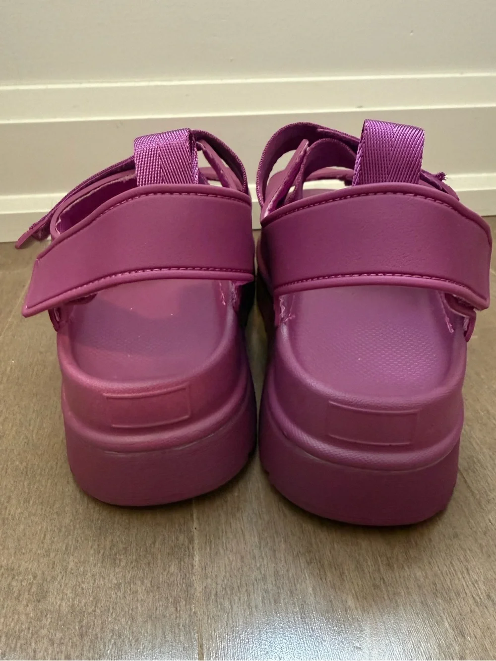 Dream Pairs Chunky Platform Adjustable Hook and Loop Summer Sandals size 7 - Picture 4 of 6